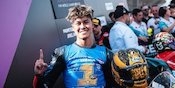 Momen Aldi Satya Mahendra Dapat Ucapan Selamat dari Toprak Razgatlioglu Usai Juarai WorldSSP300 2024