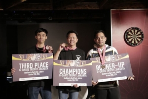 Stanley Venedikt Meraih Gelar Juara G Darts Trophy Jakarta