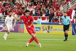 5 Gol Marselino Ferdinan ke Gawang Mariana Utara