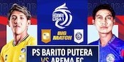 Siaran Langsung BRI Liga 1: PS Barito Putera vs Arema FC di Vidio