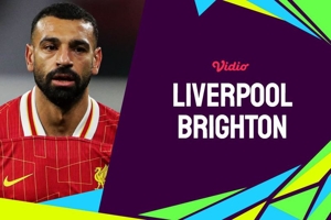 Link Live Streaming Liverpool vs Brighton - Premier League