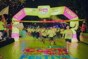 Bank Raya Color Run Night Festival 2024 Jakarta: How Glow Can You Run?
