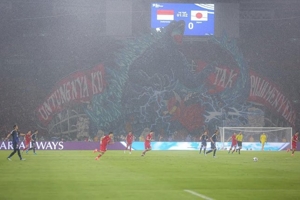 Mesranya Suporter Indonesia Dan Jepang