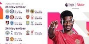 Jadwal Siaran Langsung Liga Inggris 2024/25 Matchweek 12 di Vidio Akhir Pekan Ini