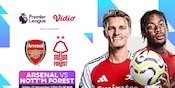 Link Siaran Langsung Liga Inggris Arsenal vs Nottingham Forest Akhir Pekan Ini di Vidio