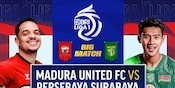 Siaran Langsung Big Match BRI Liga 1 2024/25: Madura United vs Persebaya di Vidio
