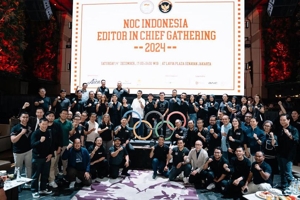 NOC Dapat Sponsor Baru, Kontingen Indonesia Akan Gunakan Jersey Anyar untuk SEA Games 2025