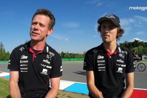 Peter Oettl dan Philipp Oettl (c) Dorna Sports/MotoGP