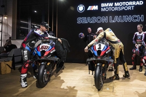 Peluncuran skuad BMW Motorrad untuk WorldSBK 2025. (c) AP Photo