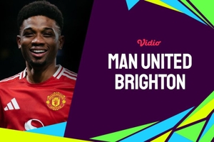 Link Live Streaming Manchester United vs Brighton - Premier League/Liga Inggris