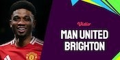 Link Live Streaming Manchester United vs Brighton - Premier League/Liga Inggris