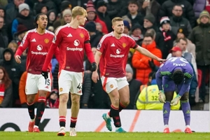 Hasil Manchester United vs Brighton: Skor 1-3