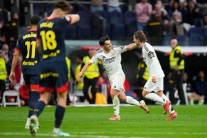 Hasil Real Madrid vs Girona: Skor 2-0