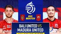 Link Siaran Langsung BRI Liga 1: Bali United vs Madura United di Vidio Akhir Pekan Ini