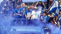 Gagahnya Kendaraan Persib Bandung saat Perayaan Juara BRI Liga 1