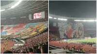 Tifo dan Koreo Megah Warnai Timnas Indonesia vs China: Gatot Kaca Hancurkan Tembok Tiongkok, hingga Lolos Piala Dunia 2026