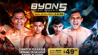 Nonton Live Streaming Pertandingan Byon Combat Showbiz Vol. 5 di Vidio