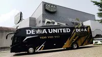 Perkuat Identitas sebagai Klub Modern di Liga 1, Dewa United Luncurkan 2 Unit Bus